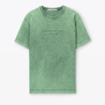 ACID WASH EMBOSSED LOGO TEE