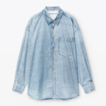PRINTED DENIM SHIRT
