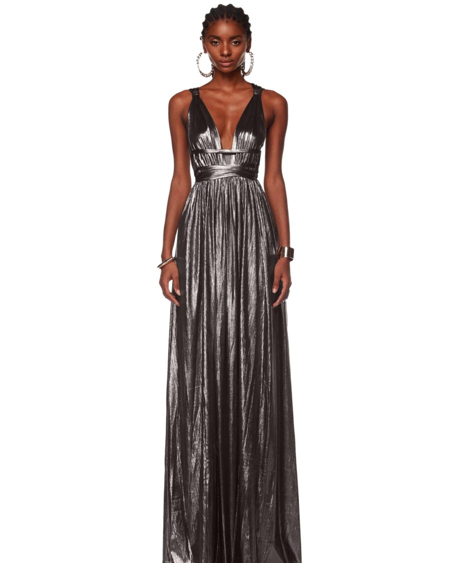 GODDESS SILVER GOWN