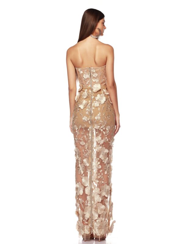 JASMIN STRAPLESS GOWN