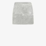 LEATHER MINI SKIRT