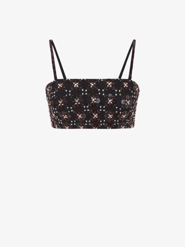 FULL SEQUINS BUSTIER