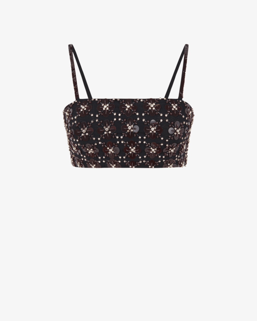 FULL SEQUINS BUSTIER