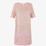 DEGRADE SEQUINS MINI DRESS