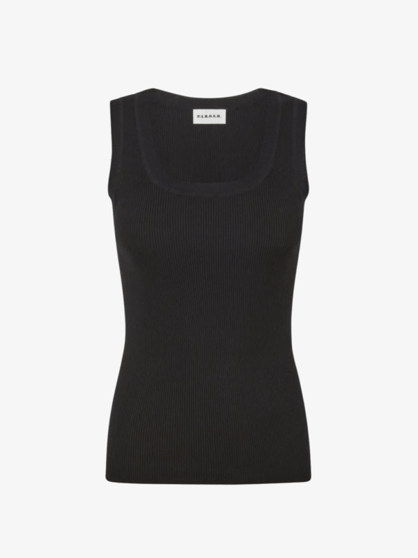 RIBBED TANK TOP