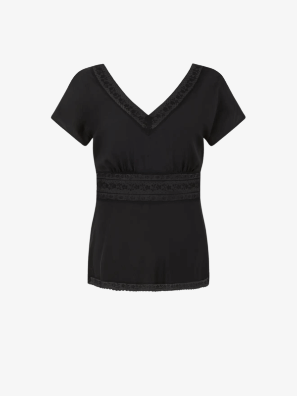 BLOUSE WITH LACE