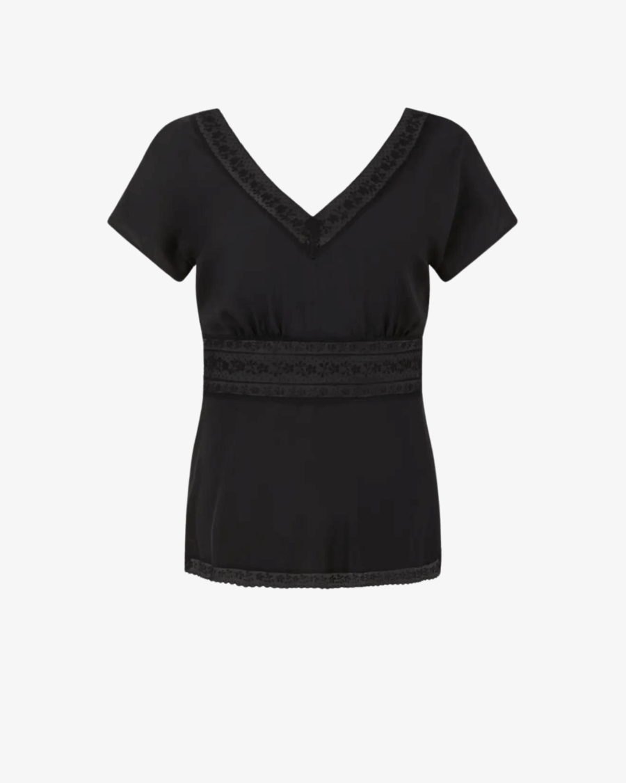 BLOUSE WITH LACE
