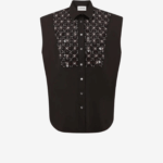 SEQUINS EMBROIDERED SHIRT