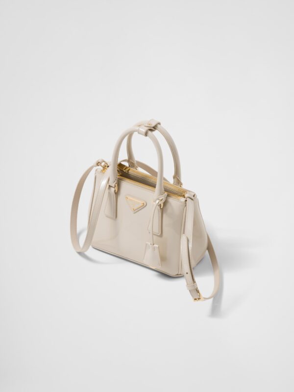 GALLERIA PATENT LEATHER MINI BAG