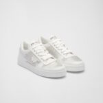 LEATHER SNEAKERS WITH CRYSTALS