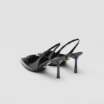 PATENT LEATHER SLINGBACKS