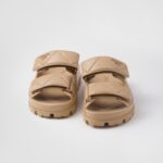 PADDED NAPPA LEATHER SANDALS