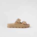 PADDED NAPPA LEATHER SANDALS