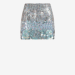 DEGRADE SEQUINS MINI SKIRT