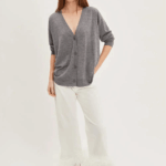JEANS WITH FEATHERS