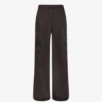 SATIN TROUSERS WITH DRAGON