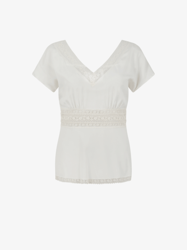 BLOUSE WITH LACE