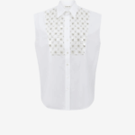 SEQUINS EMBROIDERED SHIRT