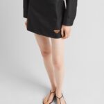 RE-NYLON MINI SKIRT