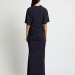 SIDE COWL WAIST TEE