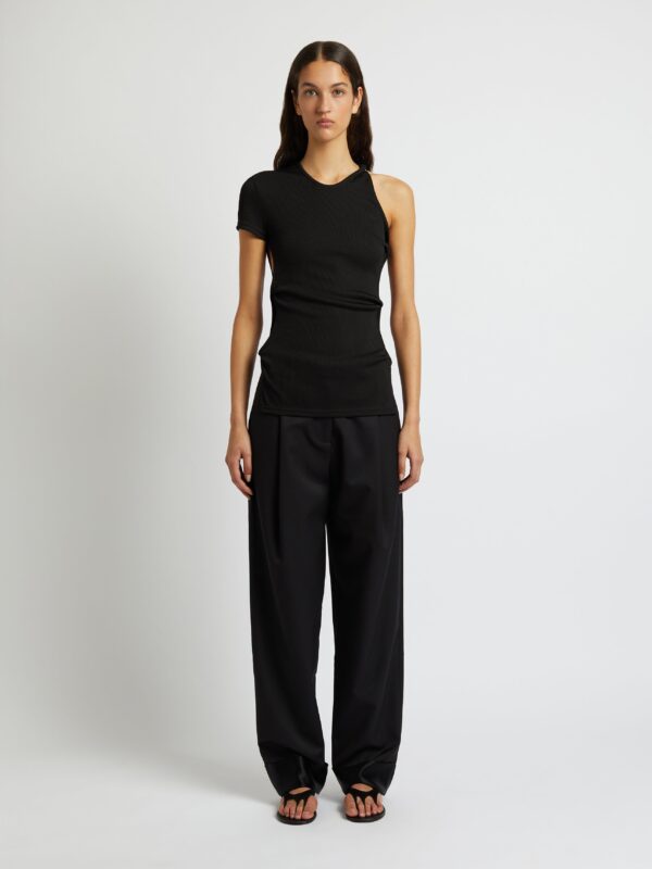 OPEN TWIST SIDE TEE