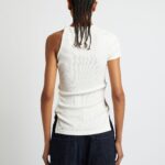 OPEN TWIST SIDE TEE