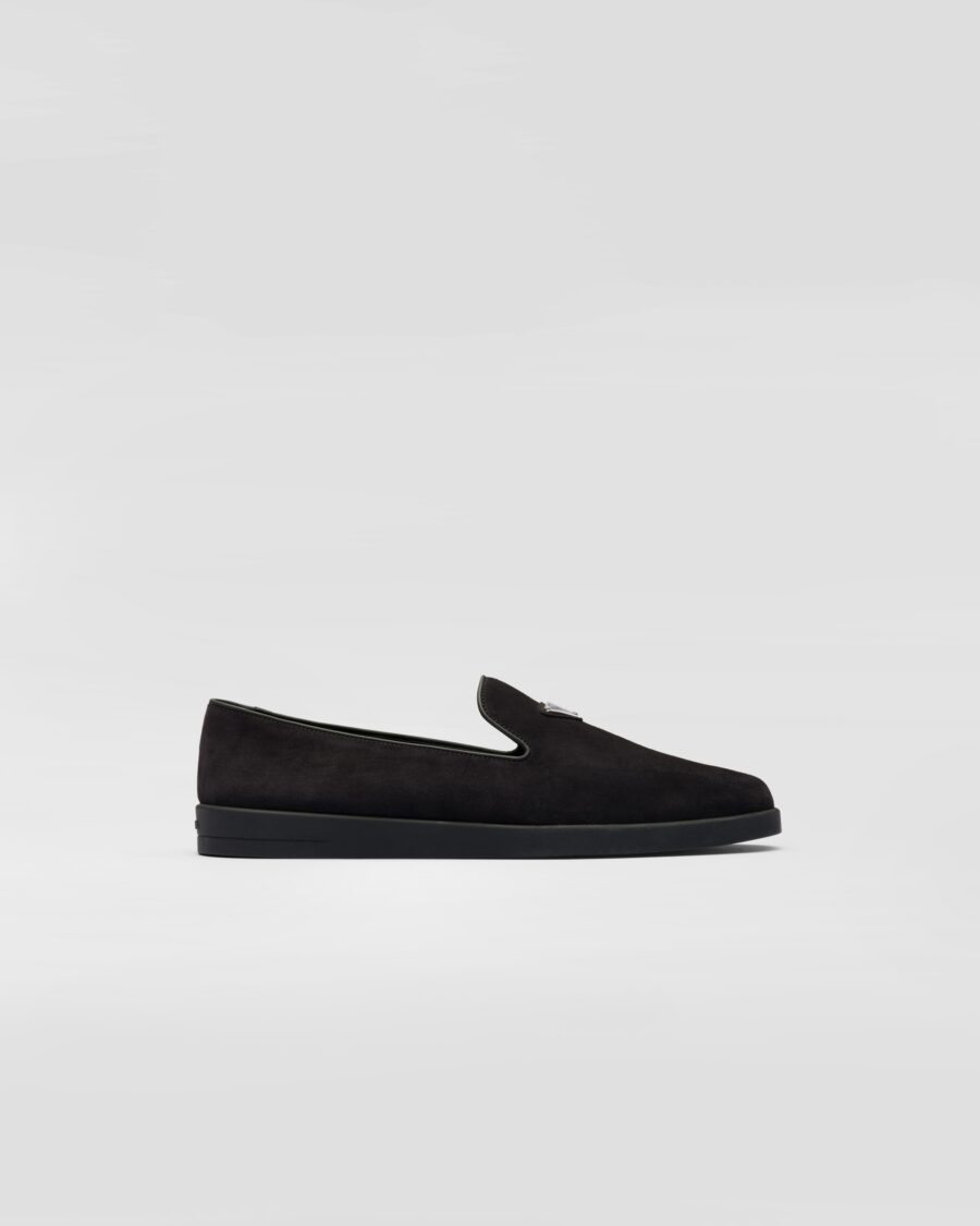 SUEDE SLIPPERS