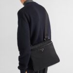 RE-NYLON AND SAFFIANO SHOULDER BAG