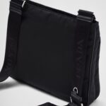 RE-NYLON AND SAFFIANO SHOULDER BAG