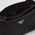 RE-NYLON AND SAFFIANO SHOULDER BAG