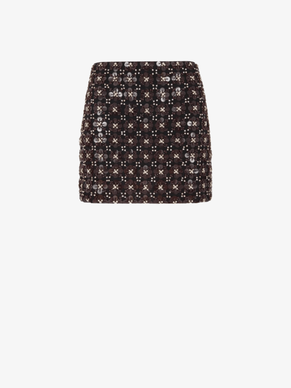 FULL SEQUINS MINI SKIRT