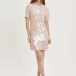 DEGRADE SEQUINS MINI DRESS