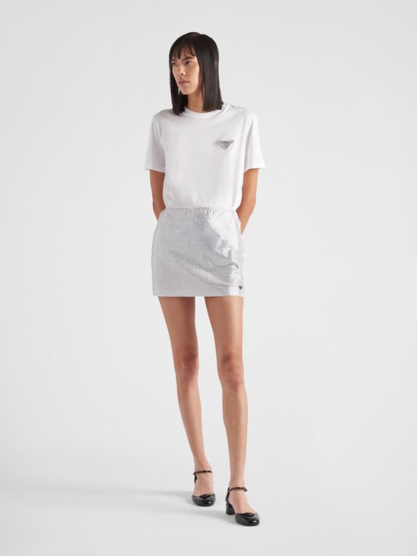 EMROIDERED JERSEY TEE