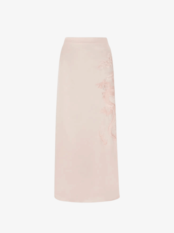 SKIRT WITH DRAGON