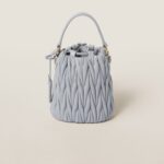 MATELASSÉ NAPPA LEATHER BUCKET BAG