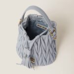 MATELASSÉ NAPPA LEATHER BUCKET BAG