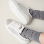 SUEDE AND LEATHER STONES SNEAKERS