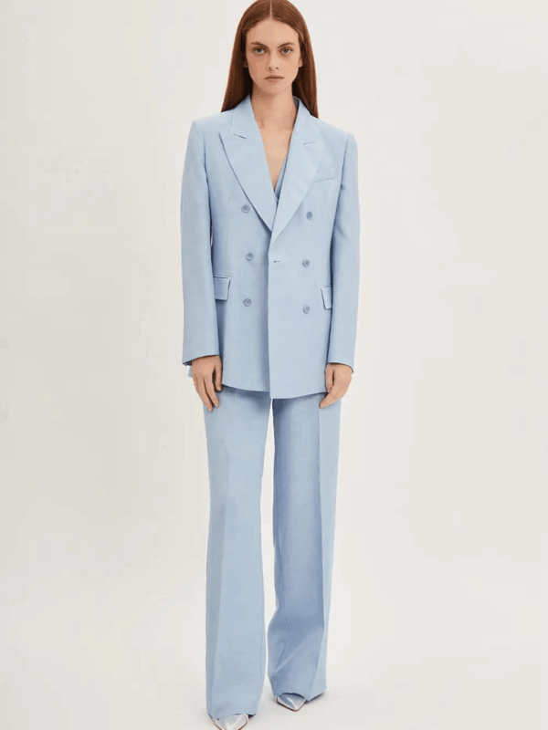 DOUBLE-BREASTED BLAZER