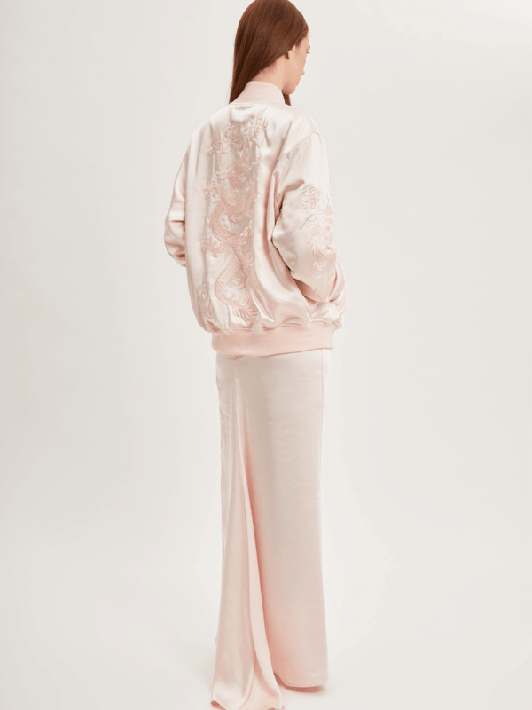 SKIRT WITH DRAGON
