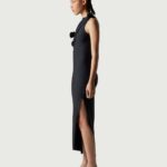 ASYMMETRIC FLOWER GOWN