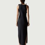 ASYMMETRIC FLOWER GOWN