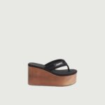 WOODEN WEDGE SANDAL