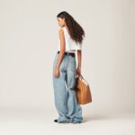 DENIM WIDE JEANS