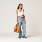 DENIM WIDE JEANS