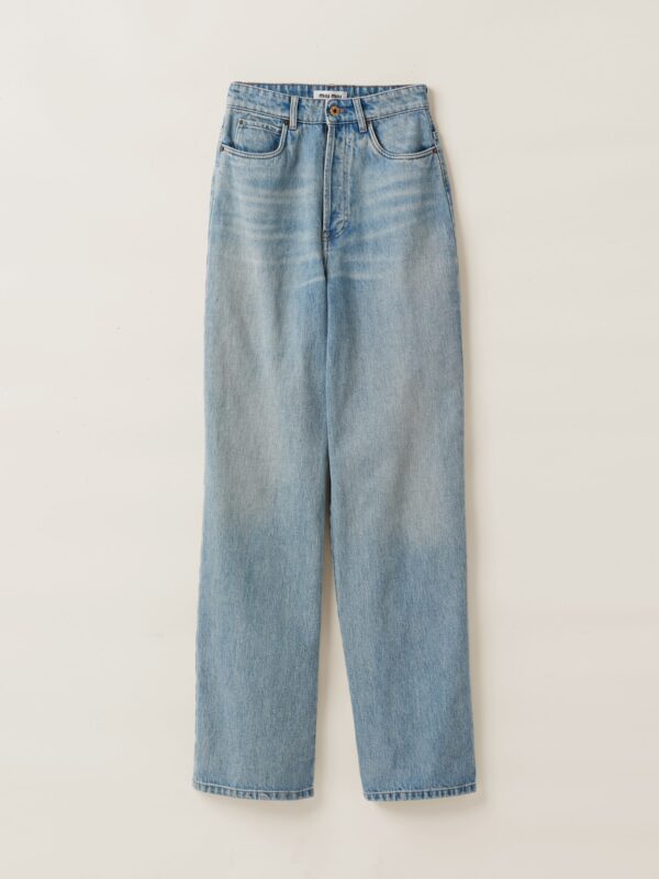 DENIM WIDE JEANS