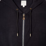 SIGNATURE STRIPES ZIPPED HOODIE