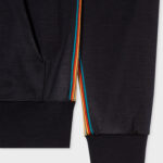 SIGNATURE STRIPES ZIPPED HOODIE
