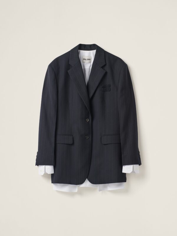 PINSTRIPE BLAZER