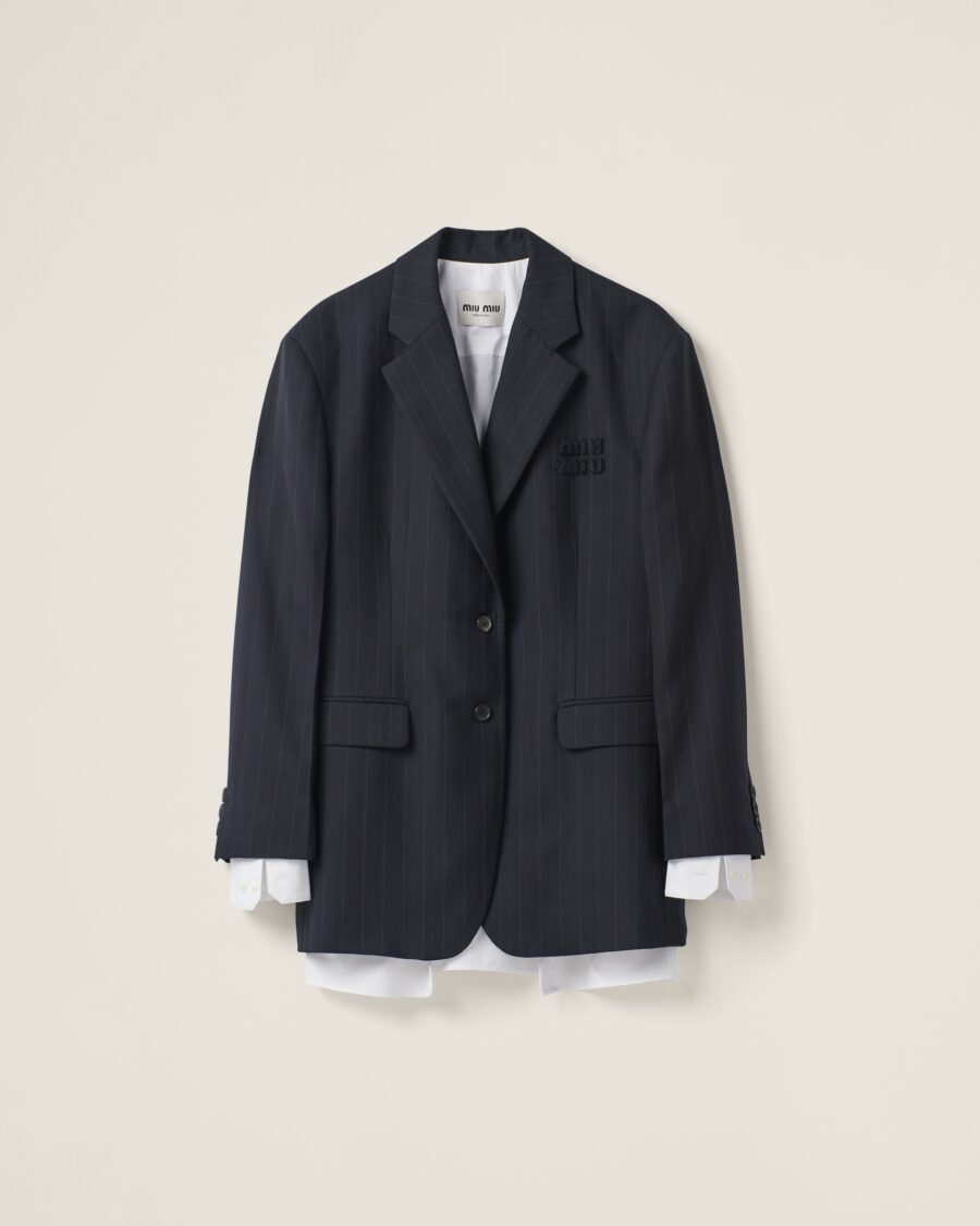 PINSTRIPE BLAZER
