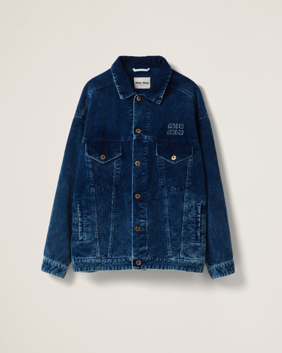 CORDUROY BLOUSON JACKET